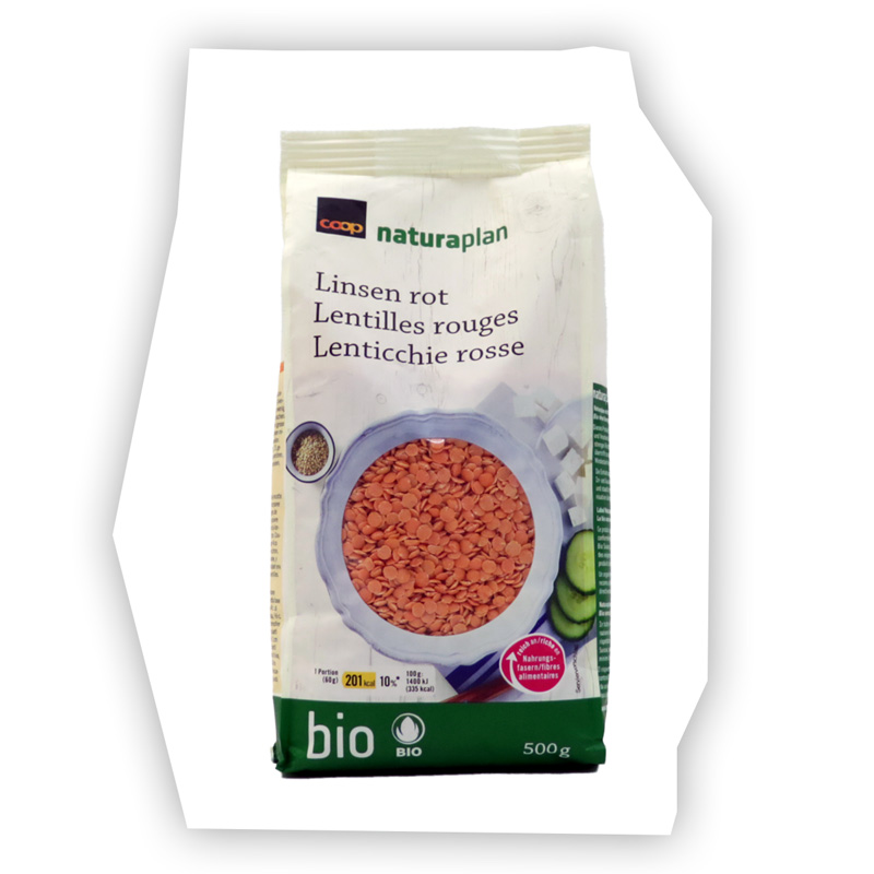 Lentilles rouges Bio